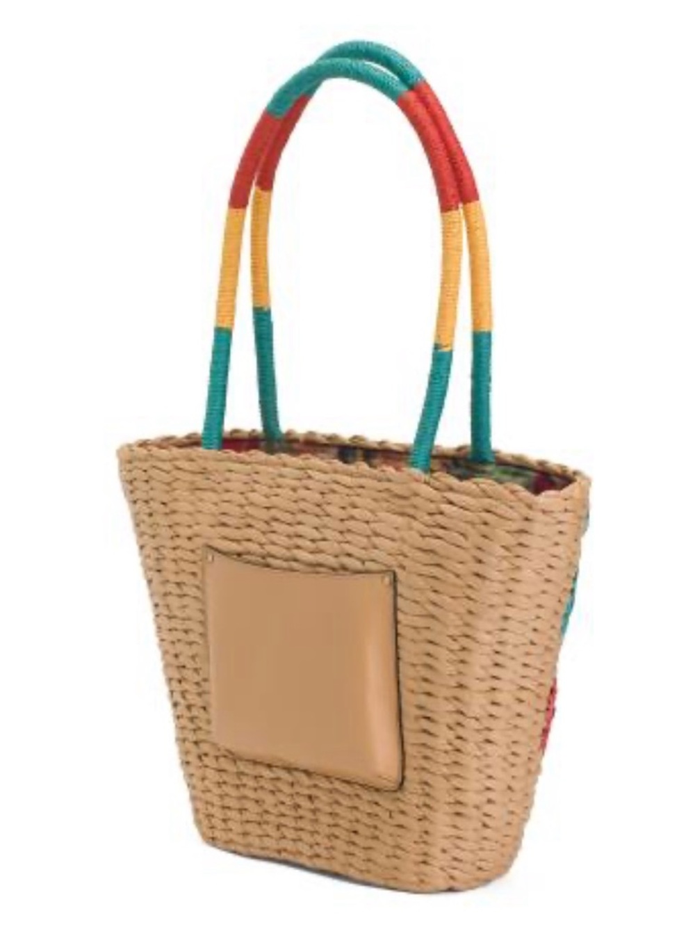 Patricia Nash Florina Woven Straw Tote - Multicolor NWT & Dust Bag - Picture 13 of 13